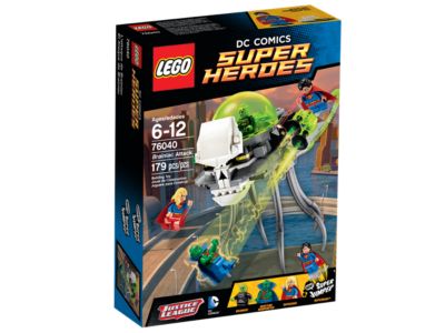 Justice League LEGO 76040 Martian Manhunter Minifigure sh158 Super Heroes 