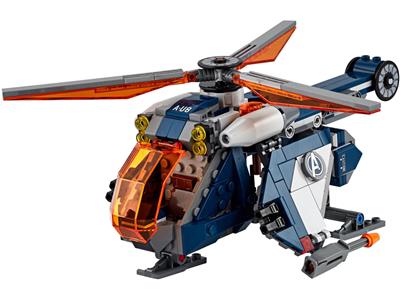 LEGO Marvel Avengers Hulk Helicopter Rescue 76144 Building Kit (482 Pieces)