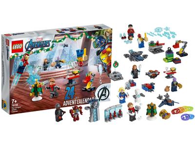 LEGO Marvel The Avengers Advent Calendar 76196 Building Toy for Fans of  Super Hero Toys (298 Pieces)