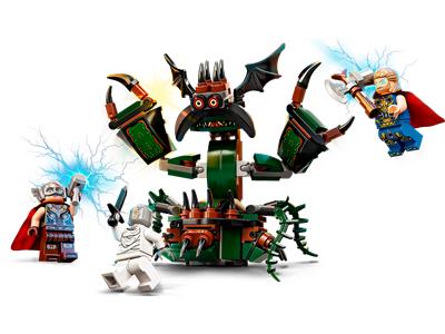 LEGO 76207 Thor Love and Thunder Attack on New Asgard | BrickEconomy