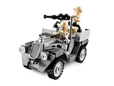 NEW LEGO German Soldier 4 FROM SET 7622 INDIANA JONES iaj004 