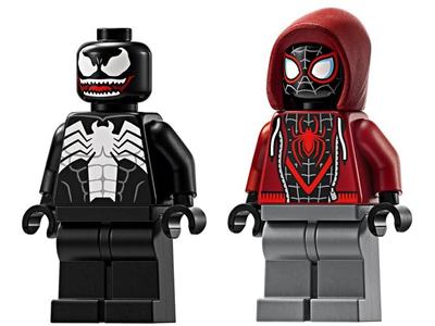 LEGO 76276 Spider-Man Venom Mech Armor vs. Miles Morales