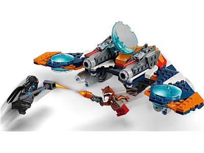 LEGO 76278 Guardians of the Galaxy Rocket's Warbird vs