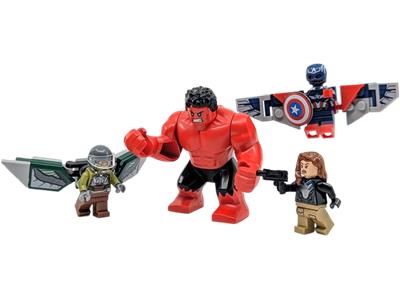 LEGO 76292 Captain America vs. Red Hulk Battle | BrickEconomy
