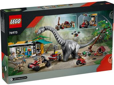 LEGO 76973 Jurassic World Rebirth Raptor Titanosaurus Tracking