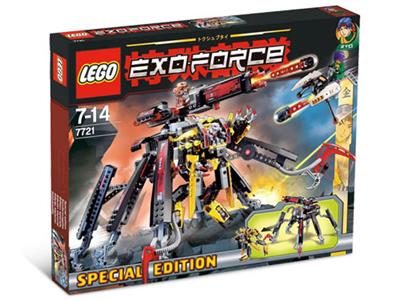スキュラ LEGO 7721 Exo-Force Golden City Combat Crawler X2 | BrickEconomy