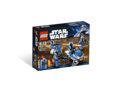 STAR WARS LEGO 7914 "MANDALORIAN BATTLE" 4 Minifigures New 2011 Sealed Box 