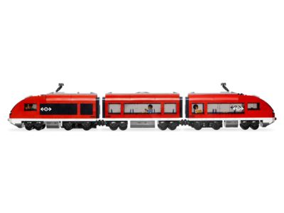  LEGO City Passenger Train 7938 : Toys & Games