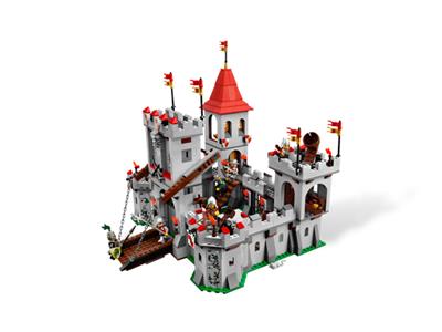 Lego Kingdoms 7946 Castle NISB Knight King Dragons Horse Minifigures 