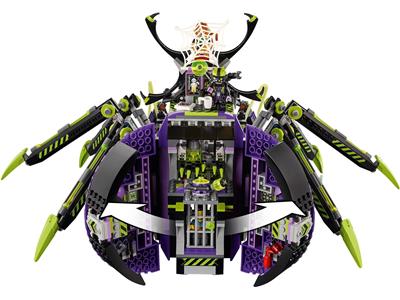 LEGO 80022 Monkie Kid Season 2 Spider Queen's Arachnoid Base