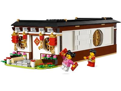 Details about   Chinese New Year's Eve Dinner Building Blocks Bricks Set 80101 dragon figures 