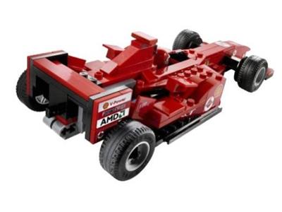 LEGO Racers: Ferrari 248 F1 1:24 (8142) Missing 1 Brick, Working