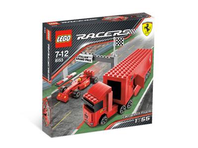 LEGO 8153 Tiny Turbos Ferrari F1 Truck | BrickEconomy