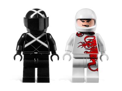 LEGO Racer X Minifigure From Speed Racer Set  8160 & 8159 minifig new 