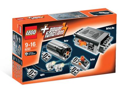10 Pieces 8293 LEGO Power Functions Motor Set TECHNIC Ages 9 