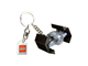 Vader's TIE Fighter Bag Charm Key Chain thumbnail