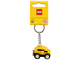 Yellow Car Bag Charm Key Chain thumbnail