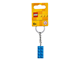 2x4 Bright Blue Keyring Key Chain thumbnail