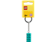 Bright Bluish Green 2x4 Stud Key Chain thumbnail