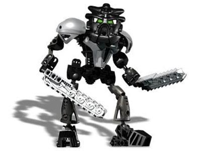 #8566 BLACK Lego Bionicle Toa Super Nuva Onua