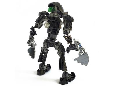 Lego Bionicle 8603 Toa Whenua Metru Nui schwarz Erde Toa 100% komplett sehr guter Zustand 2004 