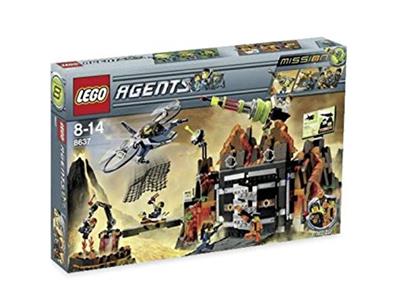 LEGO 8637 Agents Volcano Base BrickEconomy