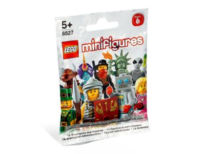 LEGO-MINIFIGURES SERIES X 1 NECK BRACKET CLOCKWORK ROBOT FROM SERIES 6 6 