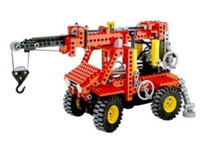 Red lego technic crane deals
