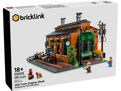 LEGO 910033 Old Train Engine Shed BrickEconomy