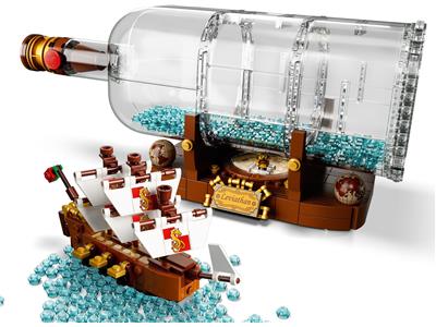 LEGO 21313 Ideas Ship in a Bottle for sale online 