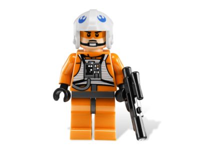 LEGO STAR WARS X-WING PILOT FIGUR AUS SET 9677 =TOP!!!