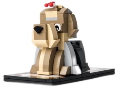 Lego yorkie on sale dog