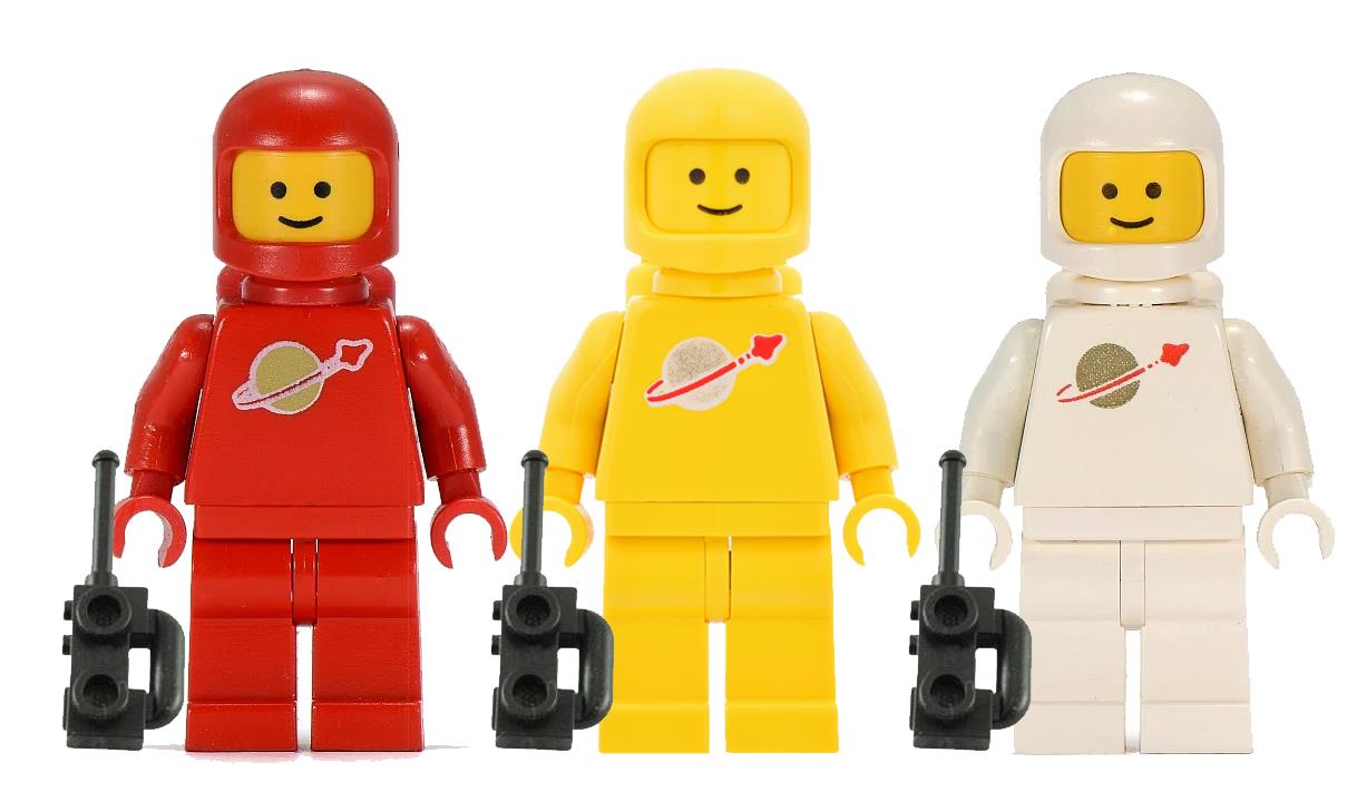 CITY LEGO Minifigure Man Boy w Classic Space Shirt Rare + Collectable  Minifig