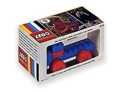 042 LEGO Samsonite Jumbo Bricks Pre-School Set Brick Pull-Toy