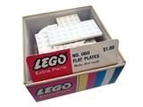 060 LEGO Samsonite 14 White Flat Plates