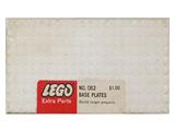 062 LEGO Samsonite 5 White Large Base Plates