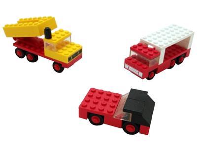 10-2 LEGO Samsonite Kraft Velveeta Mini-Wheel Model Maker Set 10