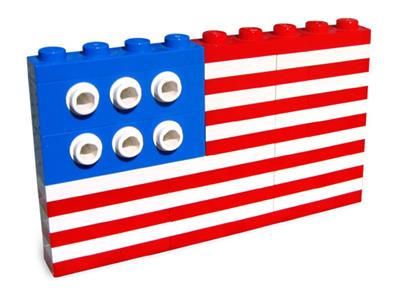 10042 LEGO U.S. Flag
