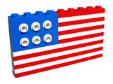 10042 LEGO U.S. Flag