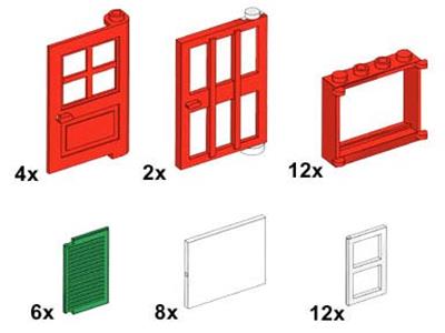 10044 LEGO Windows and Doors