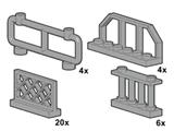 10050 LEGO Grey Fences