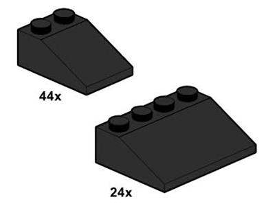 10054 LEGO Black Roof Tiles thumbnail image