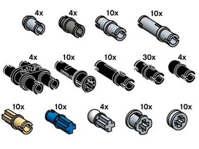 10073 LEGO Technic Bushes