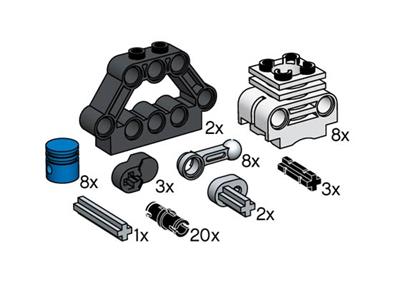 10077 LEGO Technic Motor thumbnail image