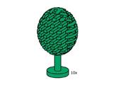 10111 LEGO Foliferous Tree