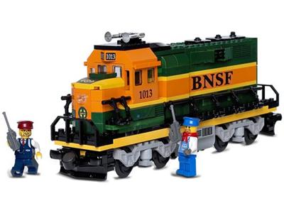 10133 LEGO Trains Burlington Northern Santa Fe BNSF Locomotive
