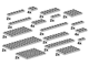 Assorted Light Grey Plates thumbnail