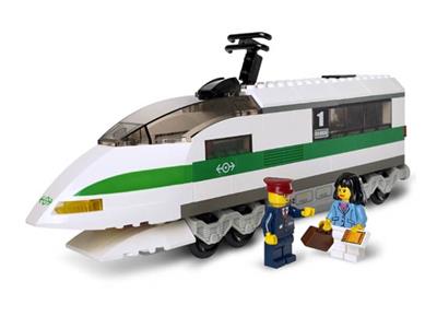 10157 LEGO World City High Speed Train Locomotive