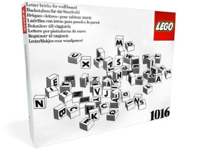 1016 LEGO Dacta Letter Bricks for Wall Board thumbnail image