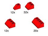 10163 LEGO Red Roof Tiles